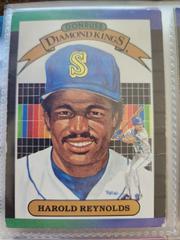 Harold Reynolds #21 Baseball Cards 1989 Donruss Diamond Kings Prices