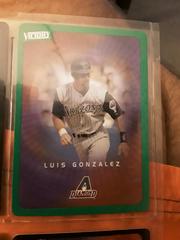 Luis Gonzalez [Green] #5 Baseball Cards 2003 Upper Deck Victory Prices