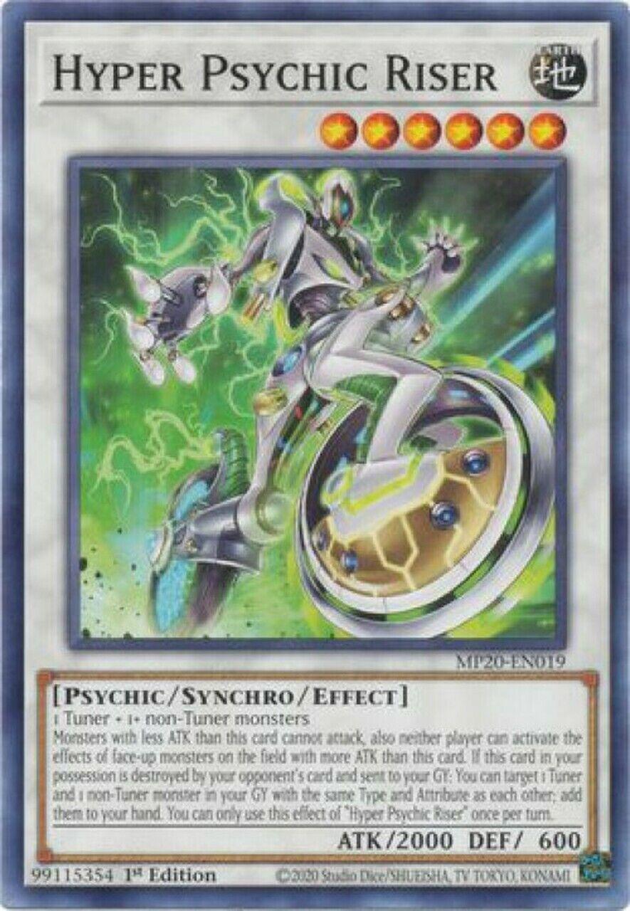 Hyper Psychic Riser MP20-EN019 YuGiOh 2020 Tin of Lost Memories Mega Pack