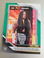 Solo Sikoa #35 Wrestling Cards 2022 Panini NXT WWE 2021 Highlights Prices