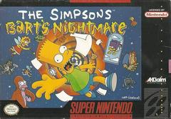 Front Cover | The Simpsons Bart's Nightmare Super Nintendo
