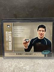 Sidney Crosby #586 Hockey Cards 2005 Parkhurst Prices