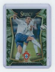 Cristiano Ronaldo [White Jersey Camo Prizm] Soccer Cards 2015 Panini Select Prices