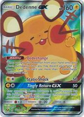 Unofficial Rainbow Dedenne Gx Pokemon Card 