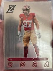 Nick Bosa #17 Football Cards 2023 Panini Zenith Pacific Prices