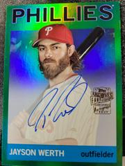 Jayson Werth [Green] Baseball Cards 2023 Topps Archives 1964 Fan Favorites Autographs Prices