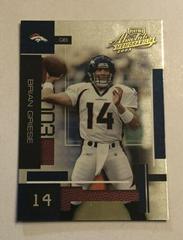 Brian Griese Football Cards 2003 Playoff Absolute Memorabilia Prices