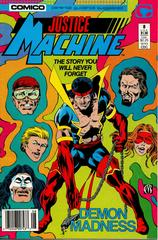 Justice Machine [Variant] #8 (1987) Comic Books Justice Machine Prices