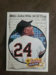 Willie Mays [1956-57 30-30 Club] Baseball Cards 1992 Upper Deck Heroes Prices