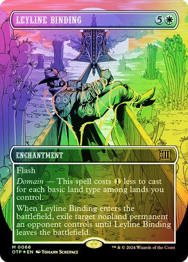 Leyline Binding [Foil] #66 Magic Outlaws of Thunder Junction Breaking News