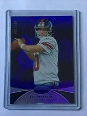 Eli Manning [Mirror Blue] Football Cards 2013 Panini Certified Prices