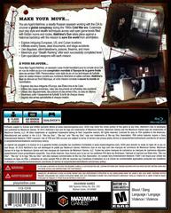 Back Cover | Alekhine's Gun Playstation 4