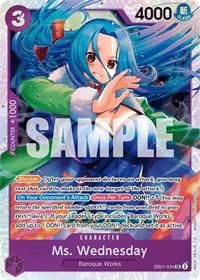 Ms. Wednesday EB01-034 One Piece Extra Booster Memorial Collection