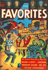Four Favorites #10 (1943) Comic Books Four Favorites Prices