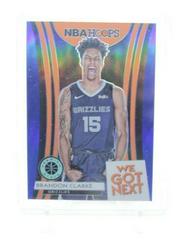 Brandon Clarke [Blue] #4 Basketball Cards 2019 Panini Hoops Premium Stock We Got Next Prices