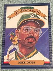 Mike Davis [Diamond Kings] Baseball Cards 1986 Donruss Prices