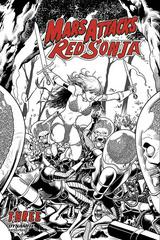 Mars Attacks Red Sonja [Kitson Sketch] #3 (2020) Comic Books Mars Attacks Red Sonja Prices