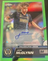 Jack McGlynn [Autograph Neon Green] Soccer Cards 2023 Topps Chrome MLS Prices