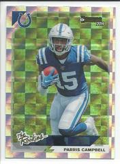Parris Campbell #TR 15 Football Cards 2019 Donruss The Rookies Prices