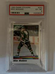 Mike Modano #340 Hockey Cards 1990 Panini Stickers Prices