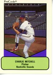 Charlie Mitchell Baseball Cards 1990 ProCards AAA Prices