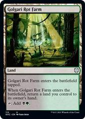Golgari Rot Farm Magic Kaldheim Commander Prices