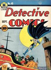 Detective Comics #43 (1940) Comic Books Detective Comics Prices