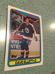 Dave Ellett Hockey Cards 1990 Topps Prices