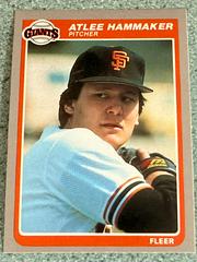 Atlee Hammaker Baseball Cards 1985 Fleer Prices