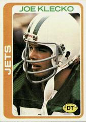 Joe Klecko Football Cards 1978 Topps Prices