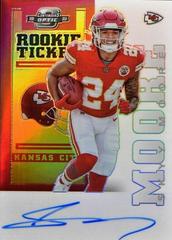 Skyy Moore [2012 Throwback Autograph] #12TR-SM Football Cards 2022 Panini Contenders Optic Throwback Rookie Autographs Prices