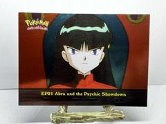 Abra and the Psychic Showdown [Foil] Pokemon 2000 Topps TV Prices