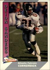Deion Sanders #1 Football Cards 1991 Pacific Prices