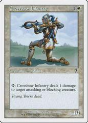 Crossbow Infantry [Foil] Magic 7th Edition Prices