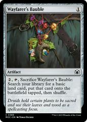 Wayfarer's Bauble #389 Magic March of the Machine Commander Prices