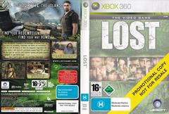 Full Artwork | Lost The Video Game [Not for Resale] PAL Xbox 360