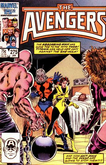 Avengers #275 (1987) Cover Art