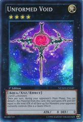 Unformed Void [1st Edition] NUMH-EN049 YuGiOh Number Hunters Prices