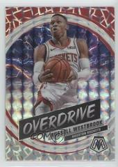 Russell Westbrook #4 Basketball Cards 2019 Panini Mosaic Overdrive Prices