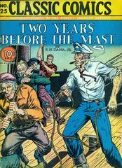 Two Years Before the Mast #25 (1945) Comic Books Classic Comics Prices
