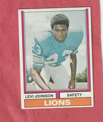 Levi Johnson #224 Football Cards 1974 Topps Prices