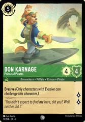 Don Karnage - Prince of Pirates [Foil] #71 Lorcana Into the Inklands Prices
