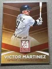 Victor Martinez #10 Baseball Cards 2015 Donruss Elite Prices