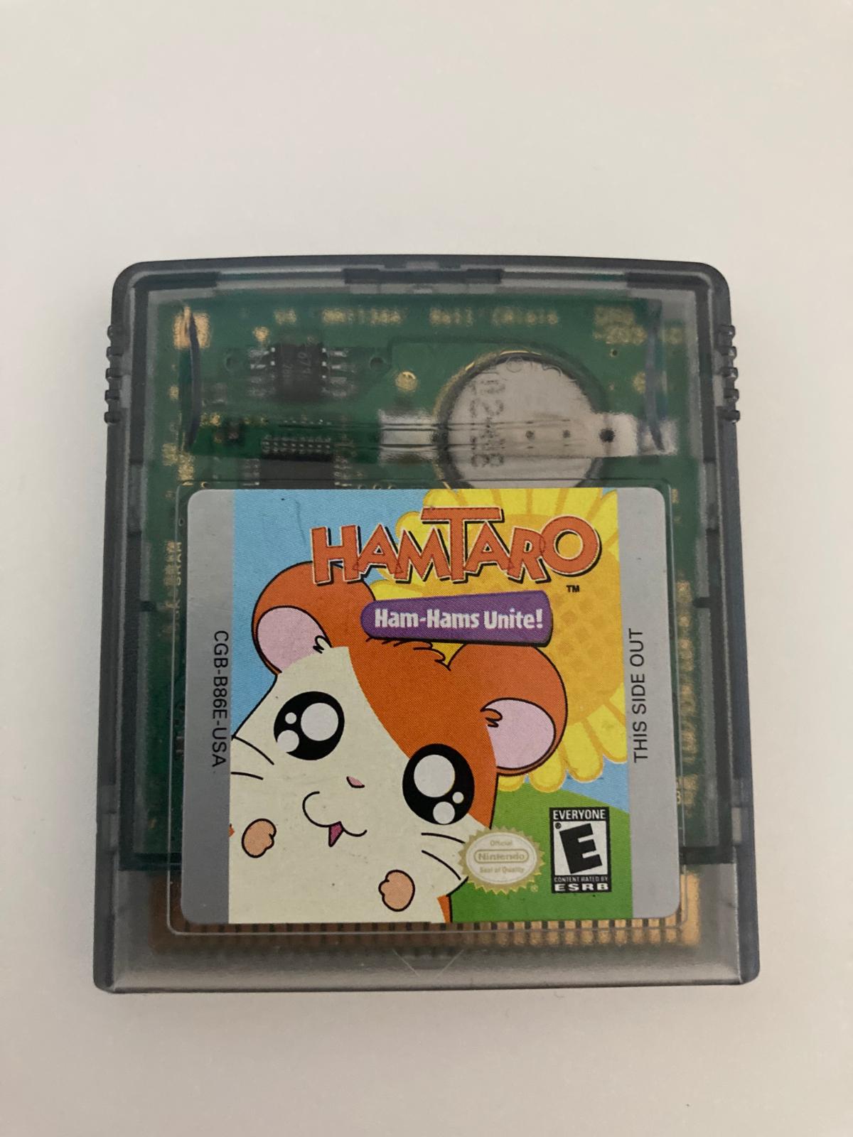 Hamtaro: Ham-Hams Unite (Nintendo Game Boy Color) complete set