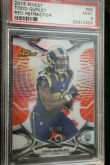 Todd Gurley [Red Refractor] #85 Football Cards 2015 Topps Finest Prices