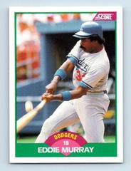 Eddie Murray Baseball Cards 1989 Score Traded Prices