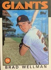 Brad Wellman #41 Baseball Cards 1986 Topps Prices
