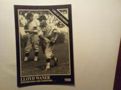 Lloyd Waner Baseball Cards 1994 The Sportin News Conlon Collection Prices