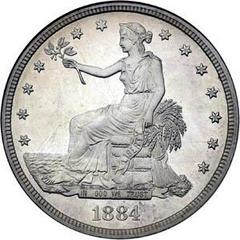 1884 [PROOF] Coins Trade Dollar Prices