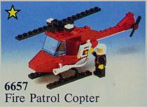 LEGO Set | Fire Patrol Copter LEGO Town